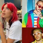 Según el sitio web "Genius" la Colaboración entre Dua Lipa, J Balvin y Bad Bunny se llama "Plateado" y estaría estrenándose este mismo mes de junio