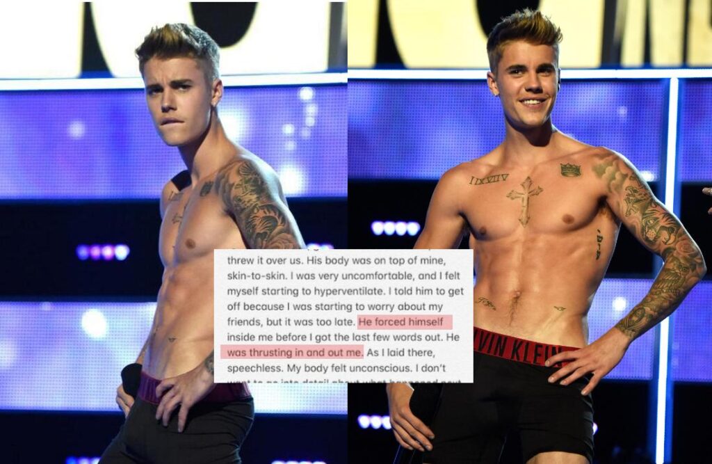 Fanática acusa a Justin Bieber de abuso en una carta y se vuelve viral "Selena era su novia"