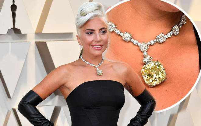Lady Gaga quiso llevarse el "Diamante de Tiffany" a cenar al taco bell y se lo quitaron los guardias