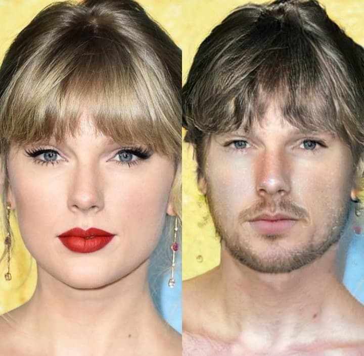 Así es como se verían algunas cantantes si fueran hombres