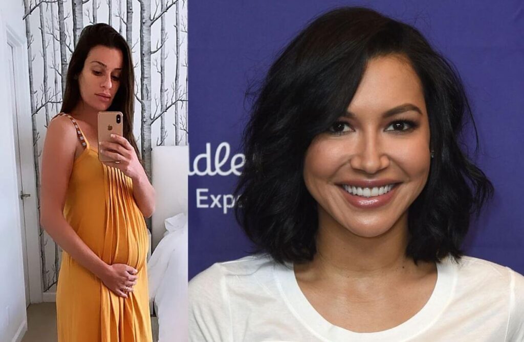 Embarazada Lea Michele le rinde homenaje a Naya Rivera a pesar de enemistad en vida