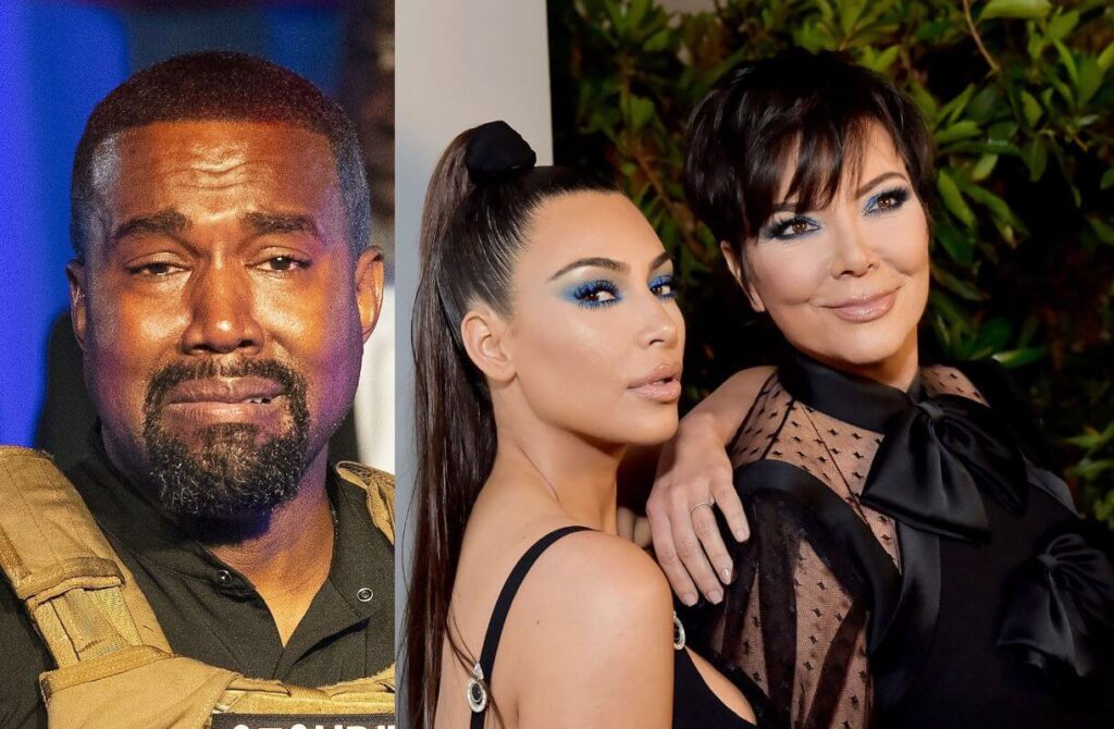 Kanye West afirma que Kim Kardashian y Kris Jenner intentaron encerrarlo en un hospital