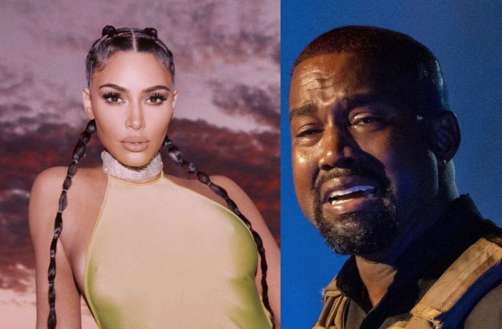 Kim Kardashian rompe el silencio luego de que Kanye West le pidiera el divorcio