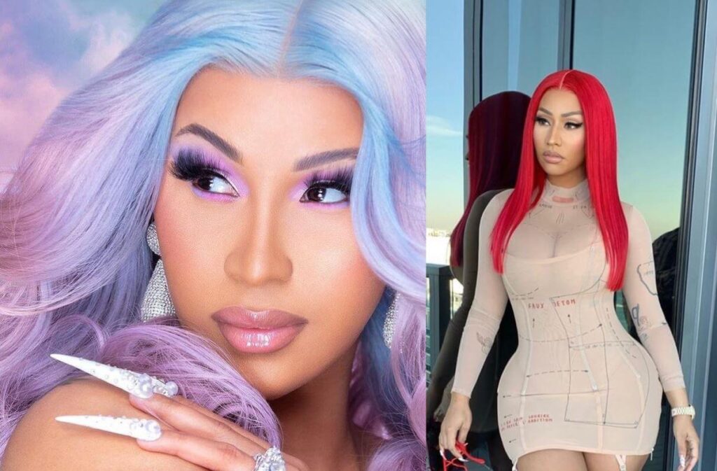 Cardi B al parecer dice que Nicki Minaj domina el rap y la elogia en reciente entrevista