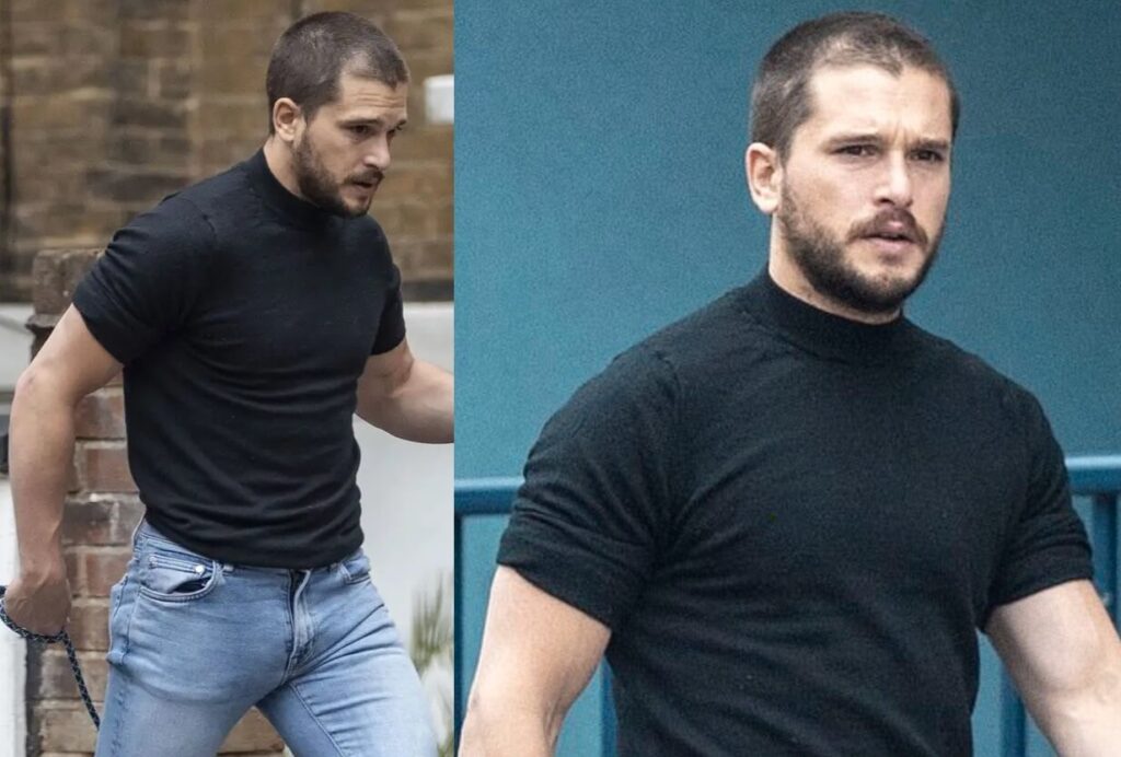 Kit Harington se rasca y reajusta su miembro en medio de las calles de Londres