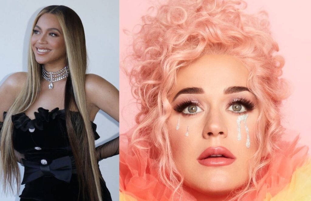 Beyoncé felicita a Katy Perry por el nacimiento de su hija y le envía flores