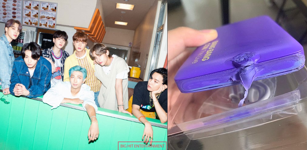 Empresa de BTS bajo fuego luego de que mercancía del grupo presentara 'peligrosa' falla