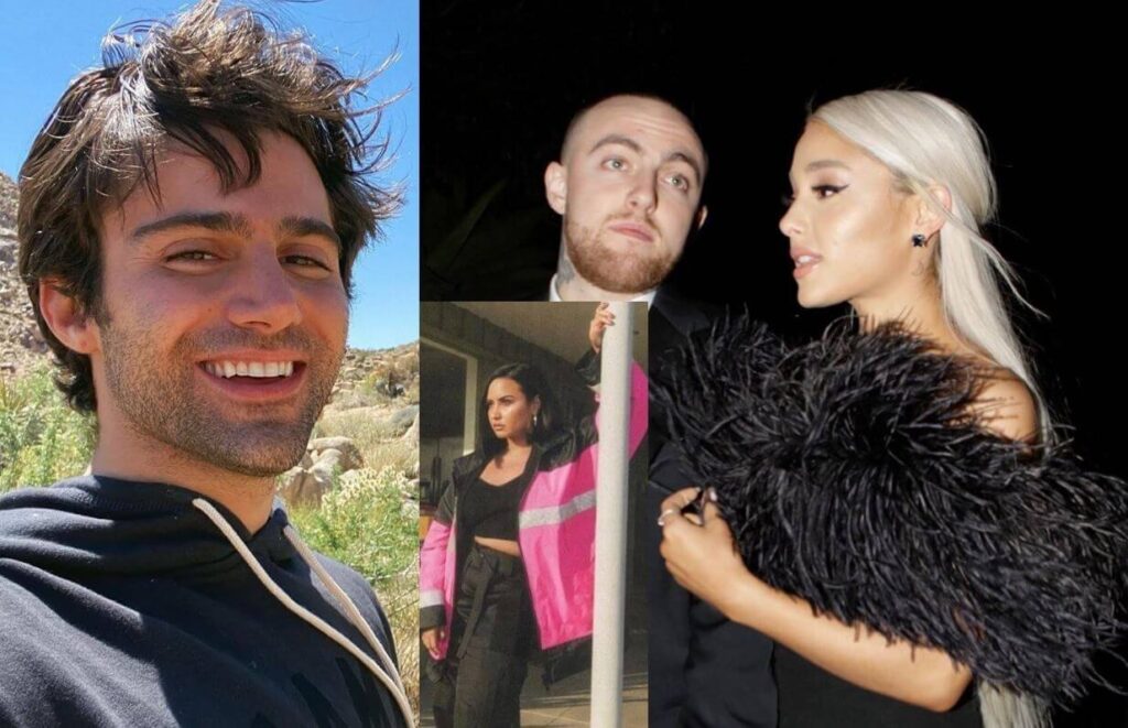 Ariana Grande usó a Mac Miller para publicidad según Max Ehrich, ex de Demi Lovato