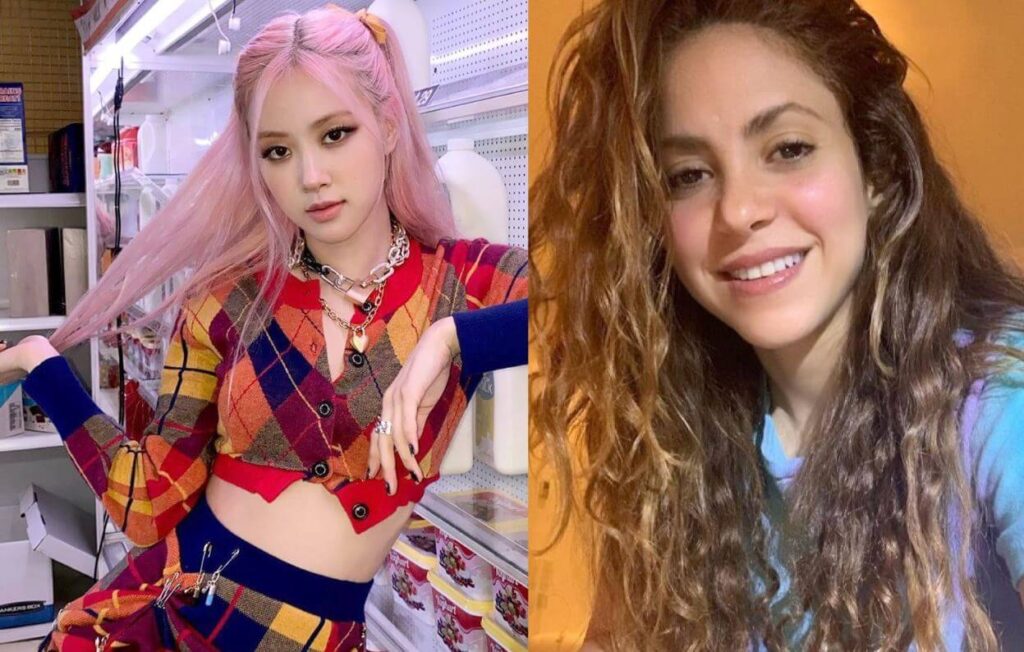 Rosé de BLACKPINK canta 'Waka Waka' de Shakira y el tema reconquista los charts coreanos