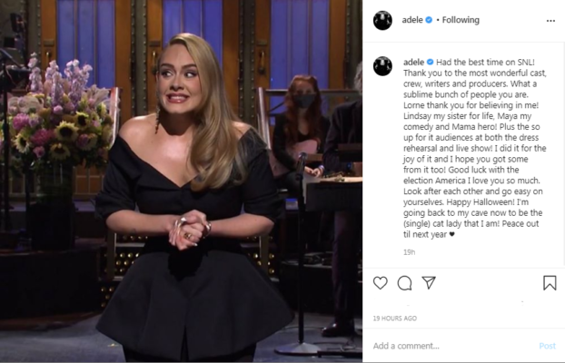 Adele tiene algo que decir acerca de los rumores de romance con el rapero Skepta