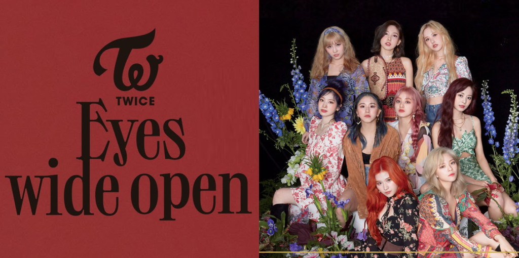 TWICE revela el tracklist de su segundo álbum de estudio 'Eyes Wide Open'