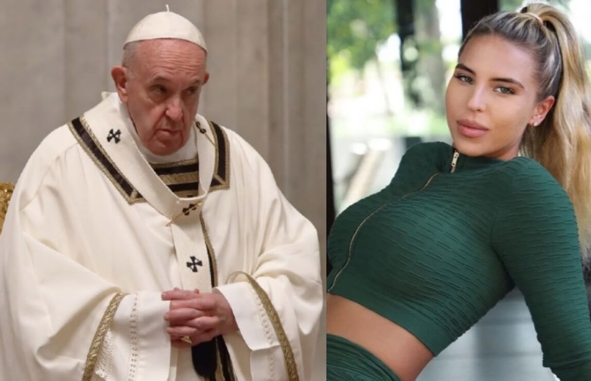 El papa Francisco le da like a modelo sexy en Instagram y El Vaticano inicia investigación