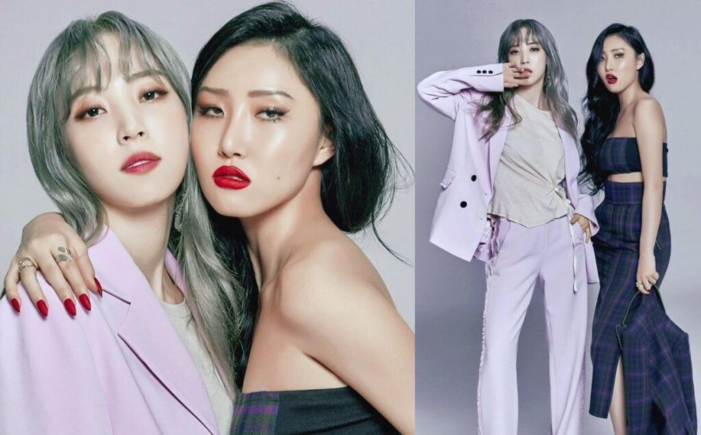 Hwasa y Moonbyul de MAMAMOO revelan su formula para perder peso de forma rápida