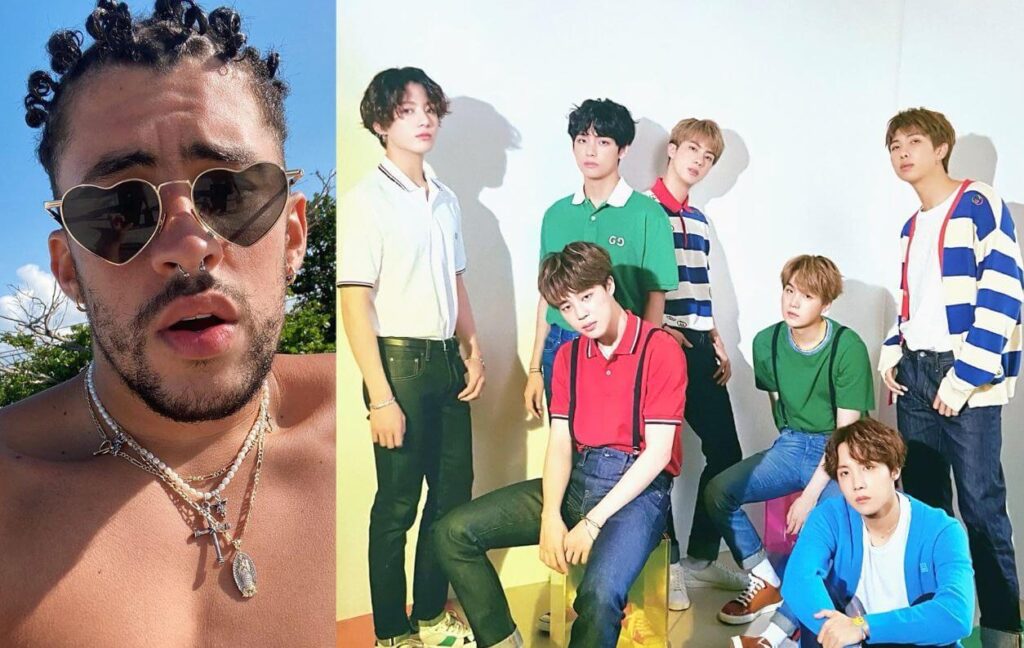 Posible colaboración entre Bad Bunny y BTS está más cerca de lo que pensamos