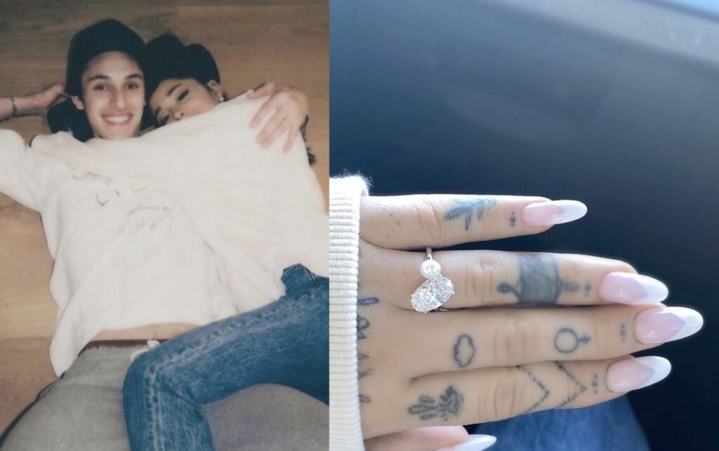 Ariana Grande anuncia compromiso de matrimonio con Dalton Gomez