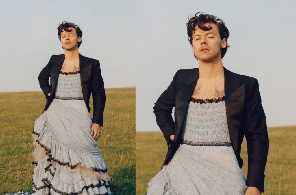 Harry Styles es el ícono e influyente de moda más grande del año por usar un simple vestido