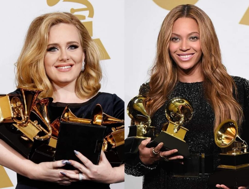 Adele y Beyoncé estarán presentandose en conjunto en los GRAMMYS 2021