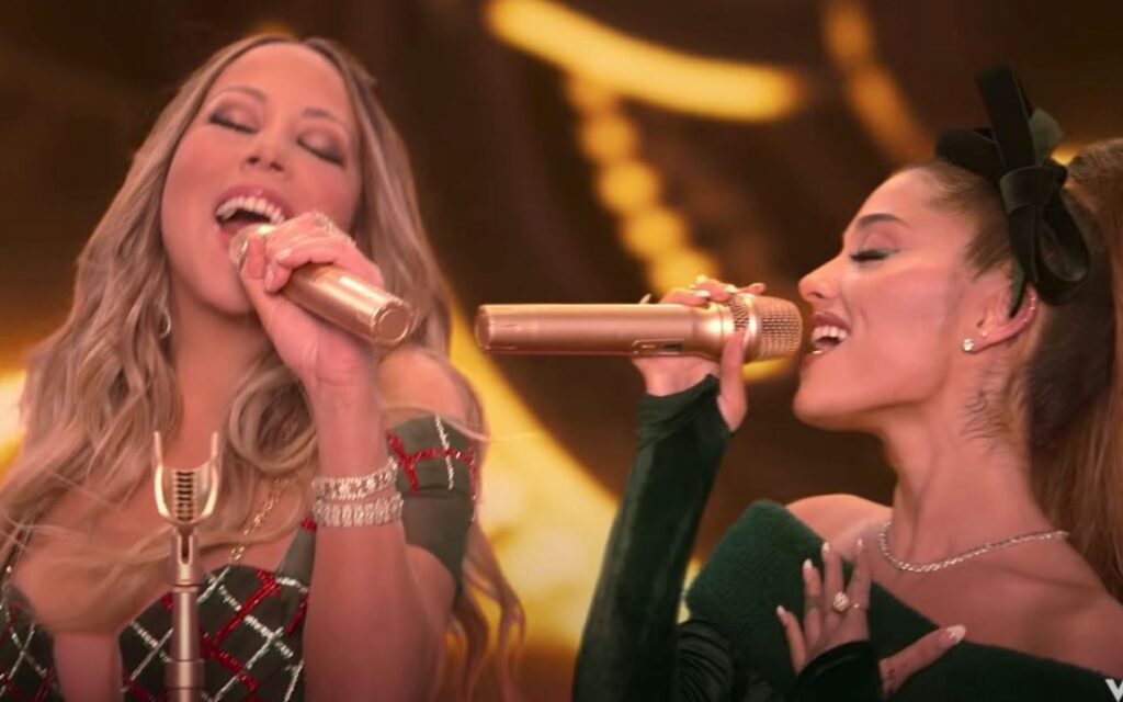 Mariah Carey y Ariana Grande comparten trono esta Navidad rompiendo récords musicales
