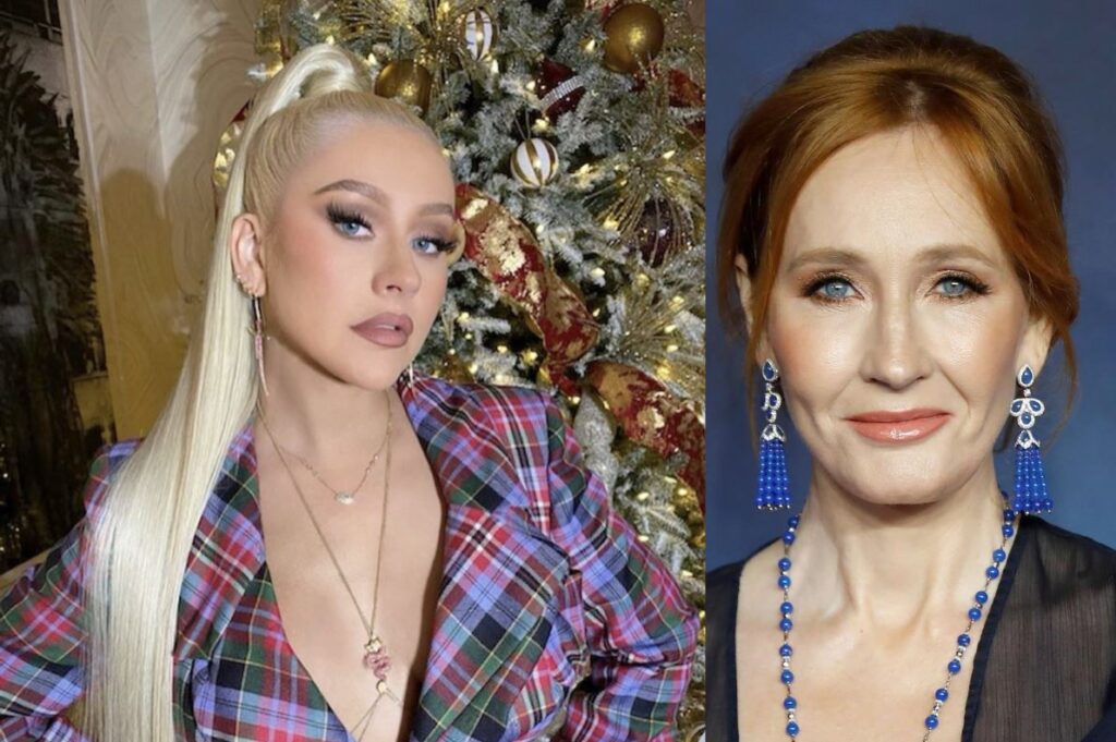 Christina Aguilera canta en honor a los fallecidos del 2020, incluyendo la carrera de J.K. Rowling
