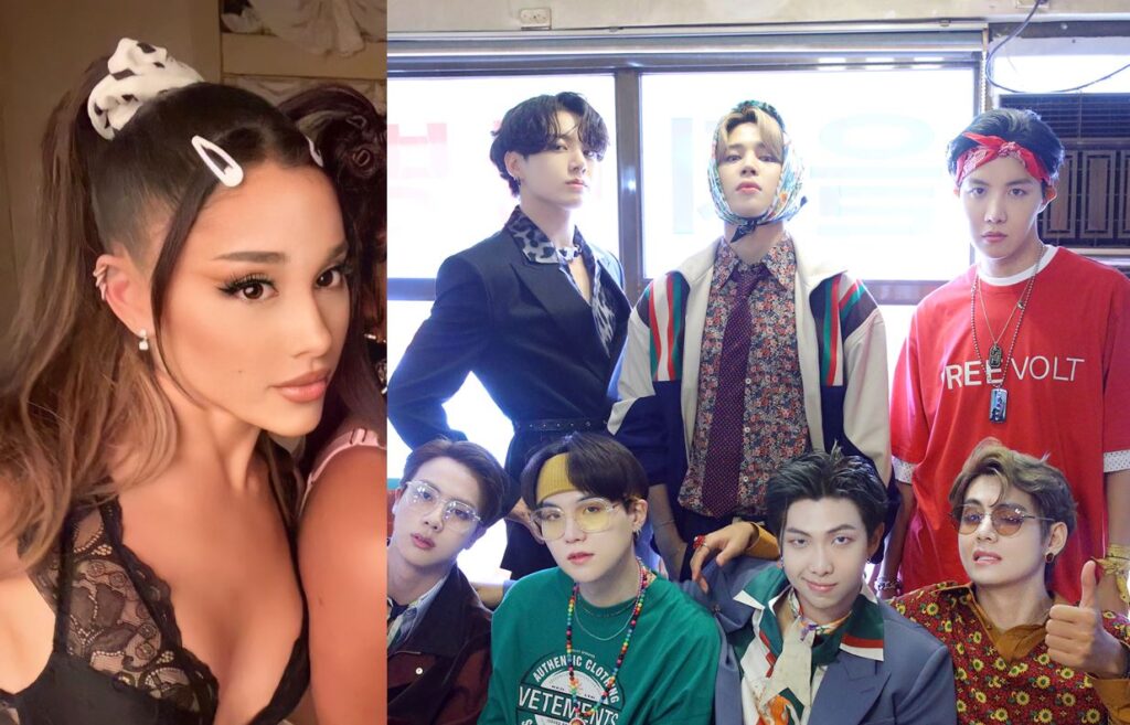 BTS hace aparición especial en el video musical de Ariana Grande '34+35 remix'