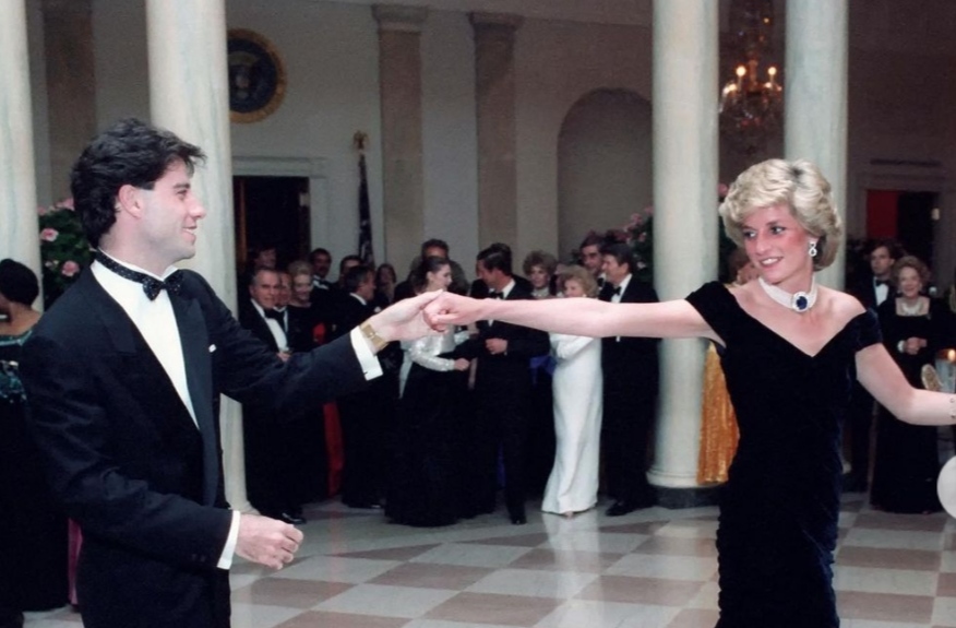 El día en que John Travolta acompañó a la Princesa Diana en un baile que pasó a la historia