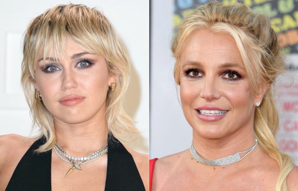 Britney Spears dice que Miley Cyrus la ha inspirado en la vida