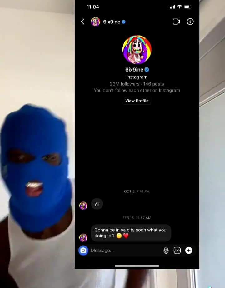 Lil Nas X expone a 6ix9ine y afirma que es Bisexual luego de que éste se burlara de él en Instagram