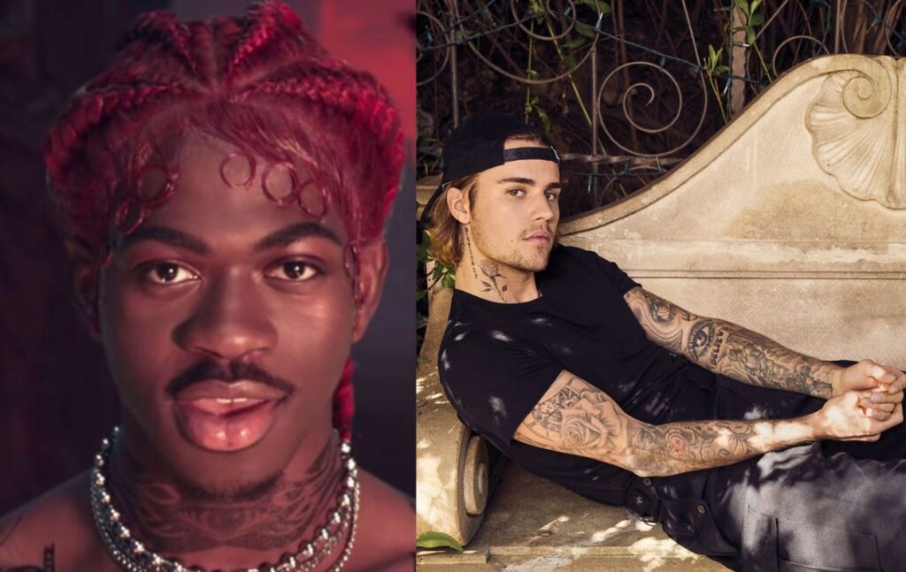 Lil Nas X bajo fuego por burlase de Justin Bieber mientras promociona su nueva canción