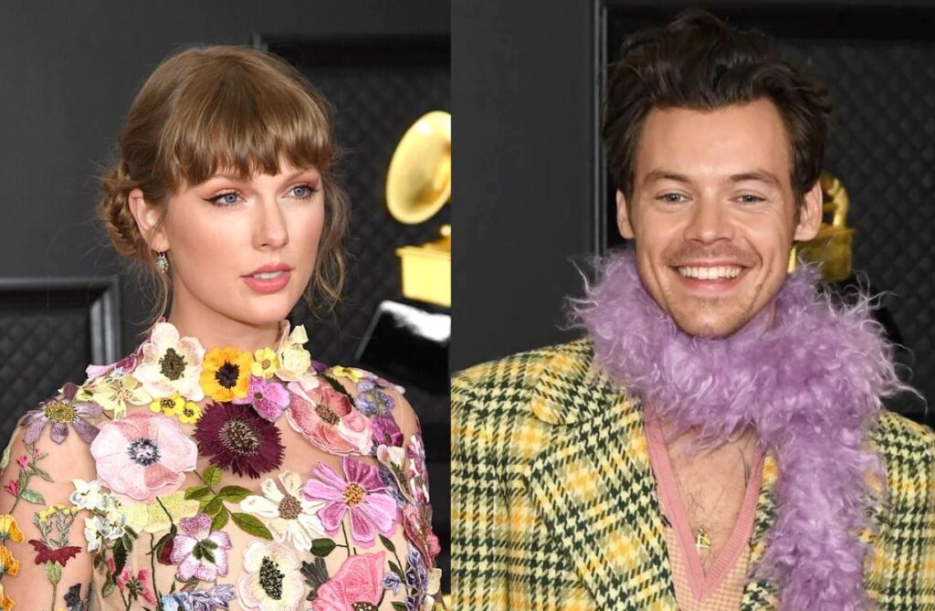 Taylor Swift interactúa con Harry Styles en los GRAMMYs y los fans enloquecen