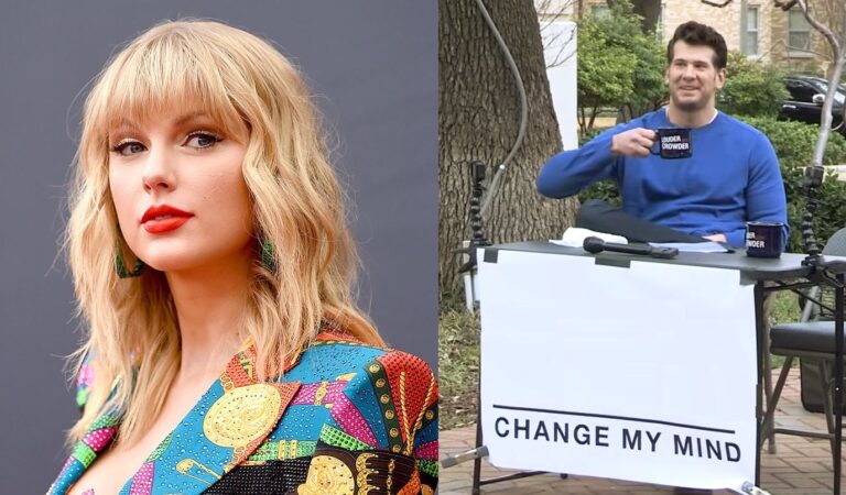 Taylor Swift vuelve a ser víctima de comentarios misóginos, esta vez por parte de Steven Crowder