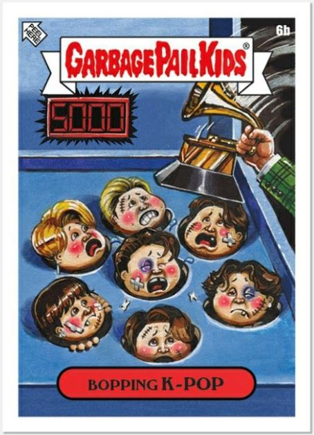 Topps bajo fuego por burlarse de BTS al perder su nominación en los GRAMMYs con ofensiva ilustración