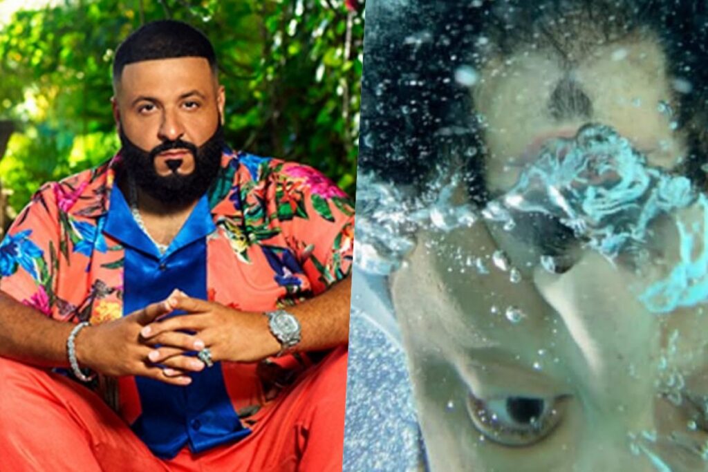 DJ Khaled recibe noticias sorprendentes y se lanza a la piscina de la emoción