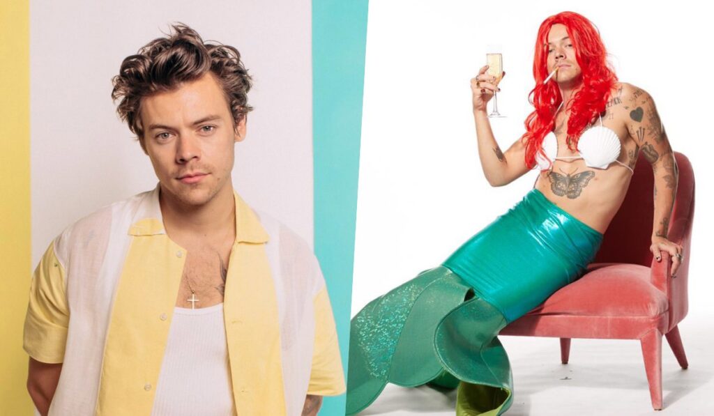 Harry Styles causa furor en redes en traje de "La Sirenita"