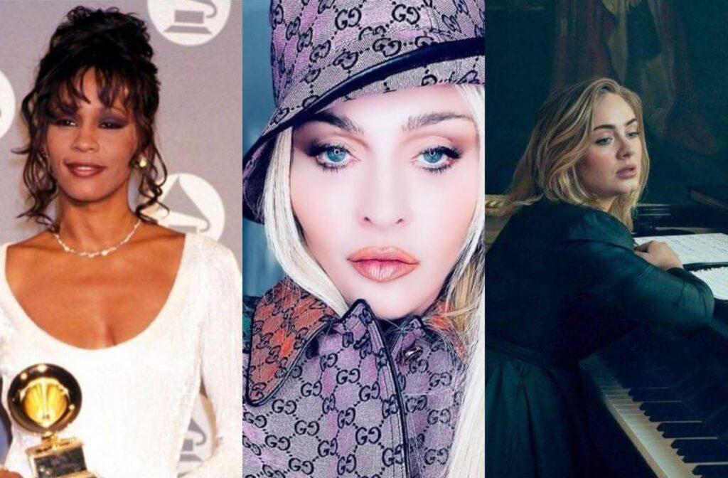 Conoce el top 10 de los álbumes femeninos más vendidos de todos los tiempos