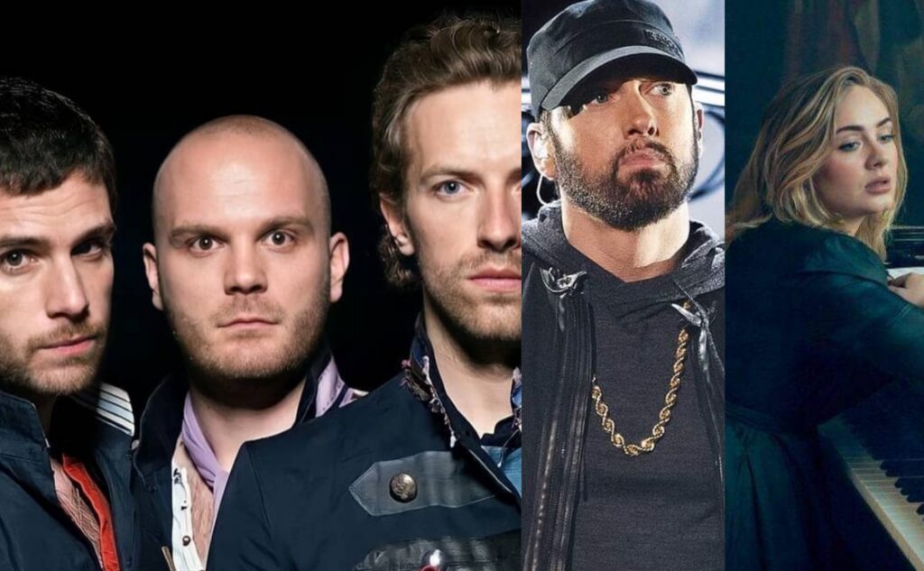 Los 10 álbumes más vendidos del Siglo XXI, contando ventas físicas, digitales y stream