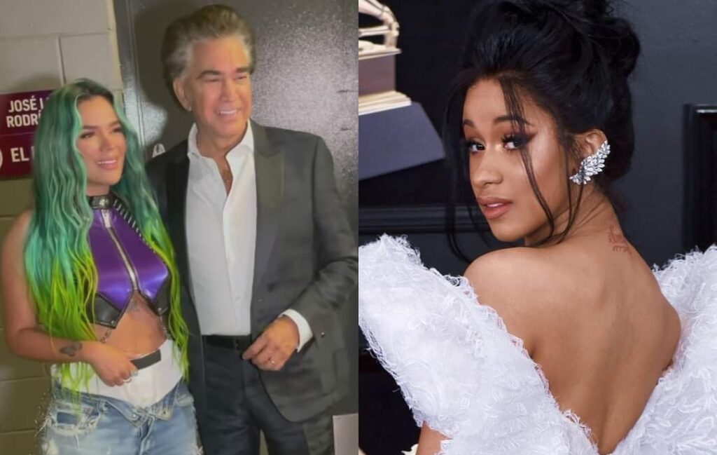Vea el incómodo momento en el que "Él Puma" le pidió una foto a Karol G pensando que era Cardi B