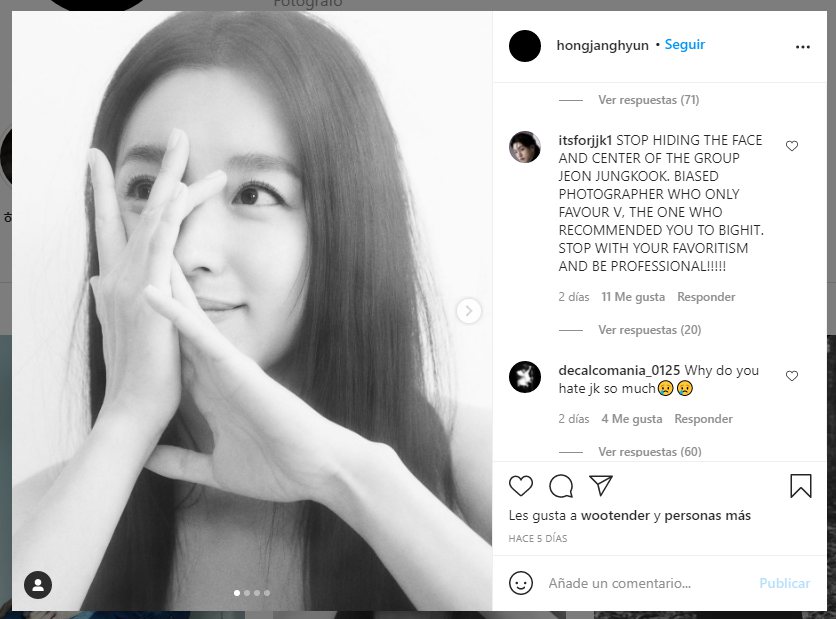 Famoso fotógrafo y director sufren de acoso cibernético por parte de fans insatisfechos