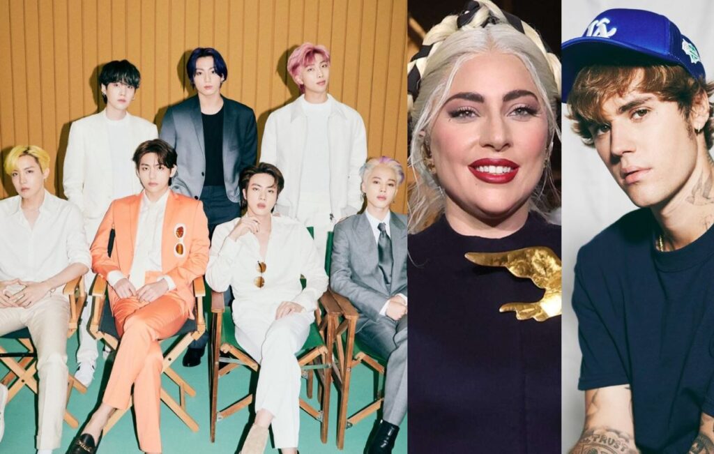 Descubra la razón por la que China censuró a BTS, Justin Bieber y Lady Gaga