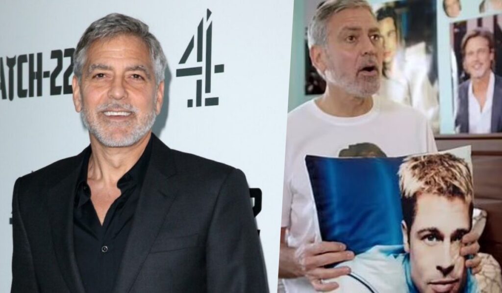 George Clooney habla de lo lejos que puede llegar su fanatismo por Brad Pitt