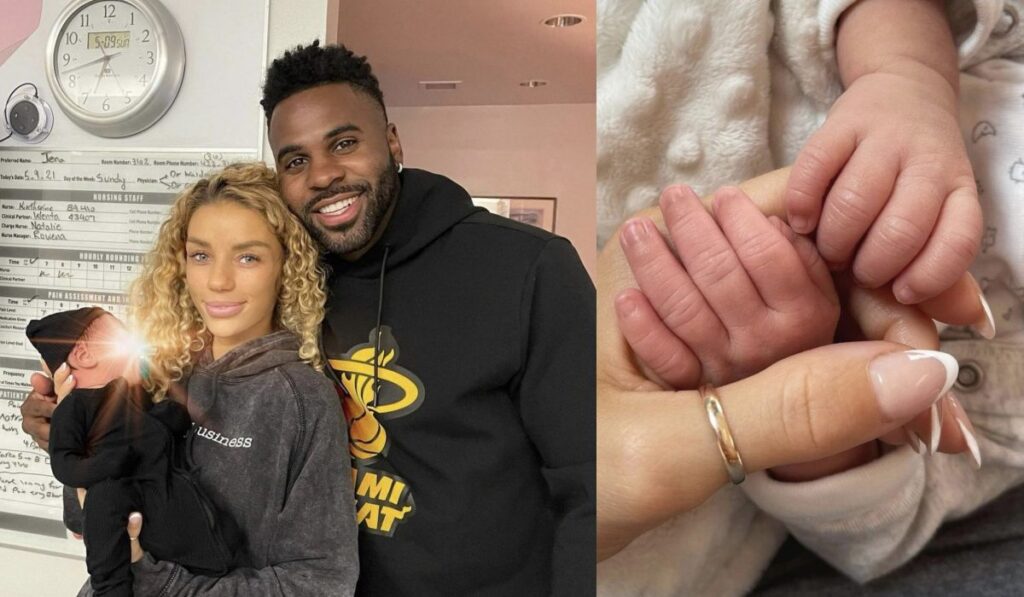 Jena Frumes revela su impactante figura post parto tras el nacimiento de su hijo con Jason Derulo