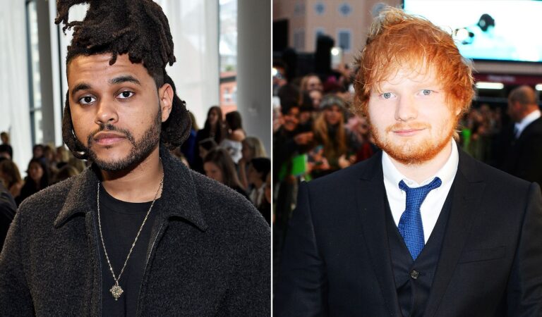 Ed Sheeran es acusado de plagiar a The Weeknd en su nueva canción