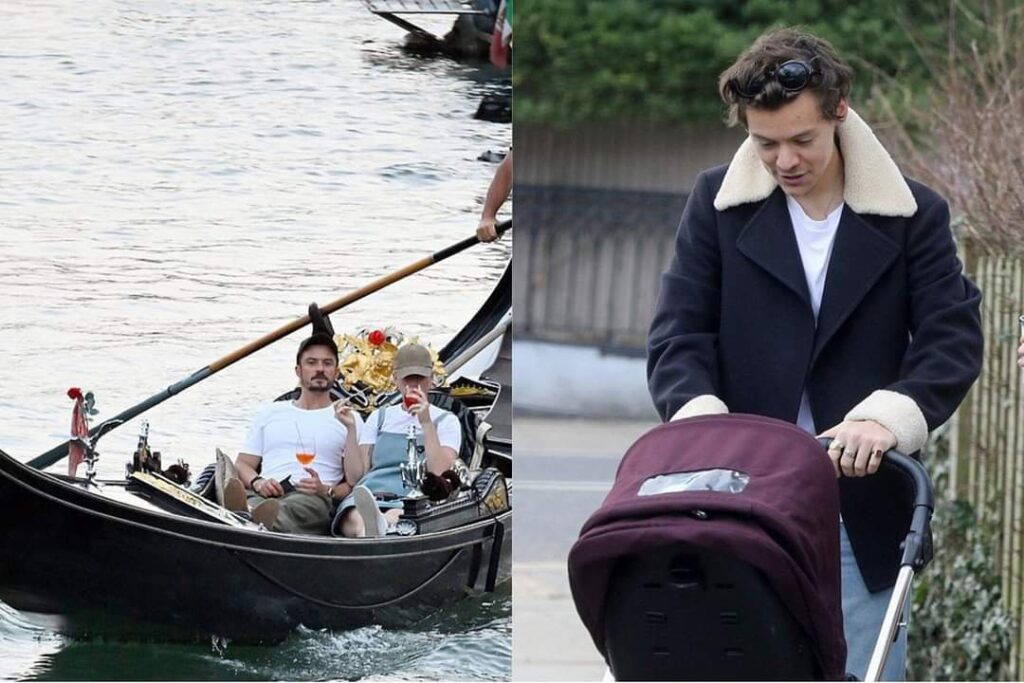 Katy Perry y Orlando Bloom disfrutan sus vacaciones mientras Harry Styles cuida a su hija Daisy