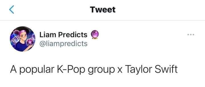 Taylor Swift tendrá colaboración con un popular grupo de K-pop afirma insider