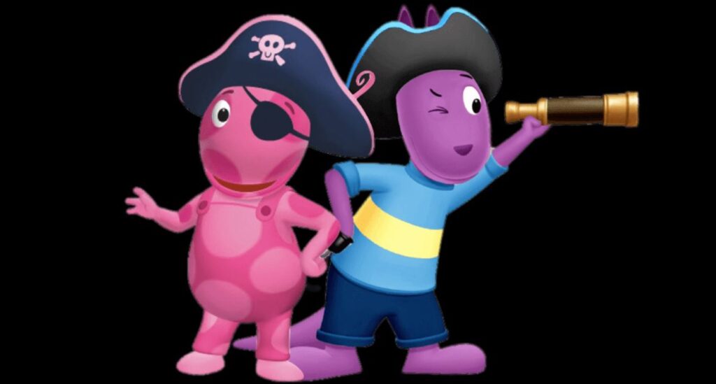 Backyardigans Uniqua And Austin Kiss