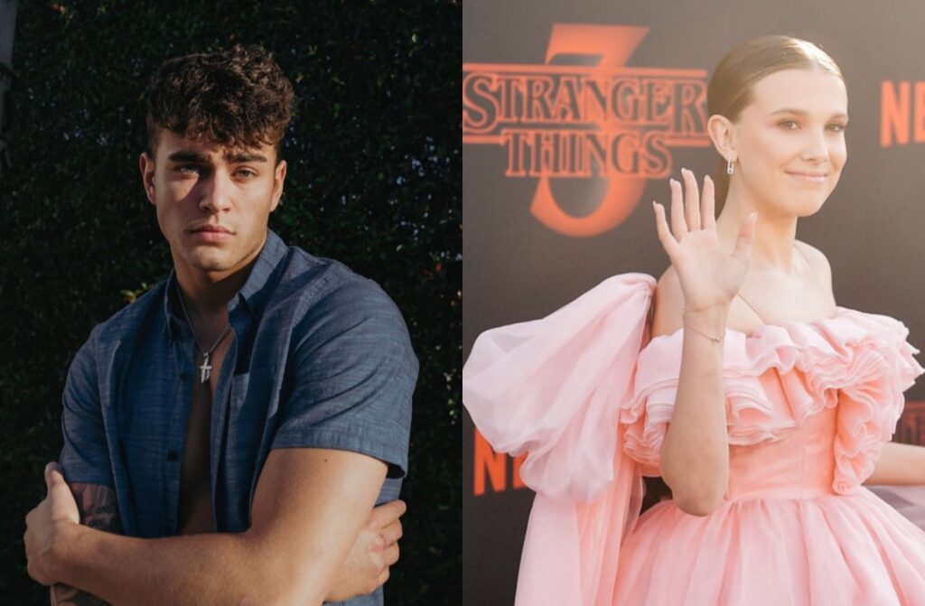Hunter Ecimovic bajo fuego tras afirmar haber tenido una relación sexual con Millie Bobby Brown cuando ella tenia 16 años