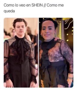 ¡LAS REDES LO DEGOLLARON! Kunno se convierte en meme viral tras usar atuendo inspirado en Harry Styles ¡LAS REDES LO DEGOLLARON! Kunno se convierte en meme viral tras usar atuendo inspirado en Harry Styles