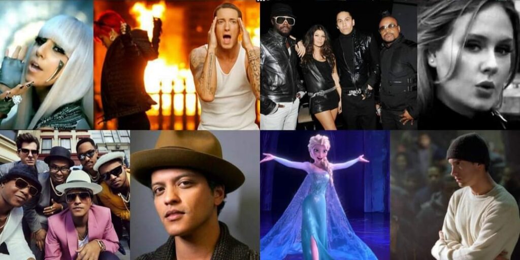 Descubre el top 50 de las canciones con más ventas puras digitales en toda la historia