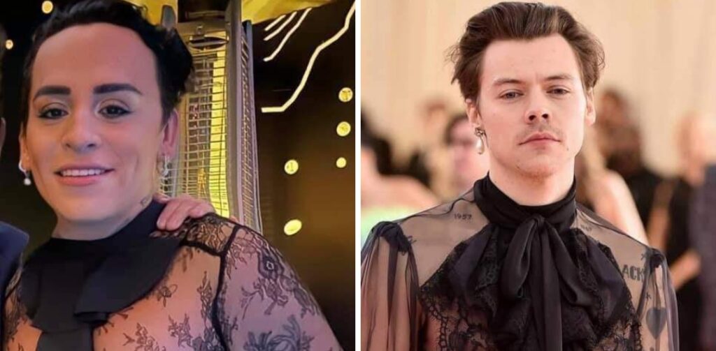 ¡LAS REDES LO DEGOLLARON! Kunno se convierte en meme viral tras usar atuendo inspirado en Harry Styles