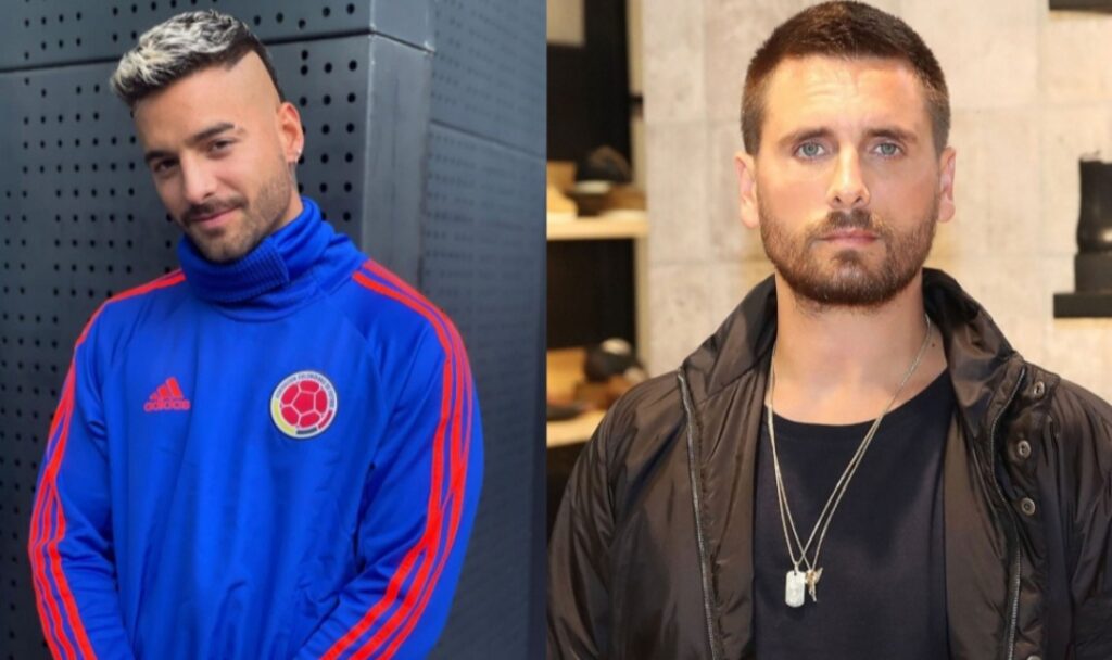 Scott Disick insulta a Maluma en Twitter "eres un chiste"