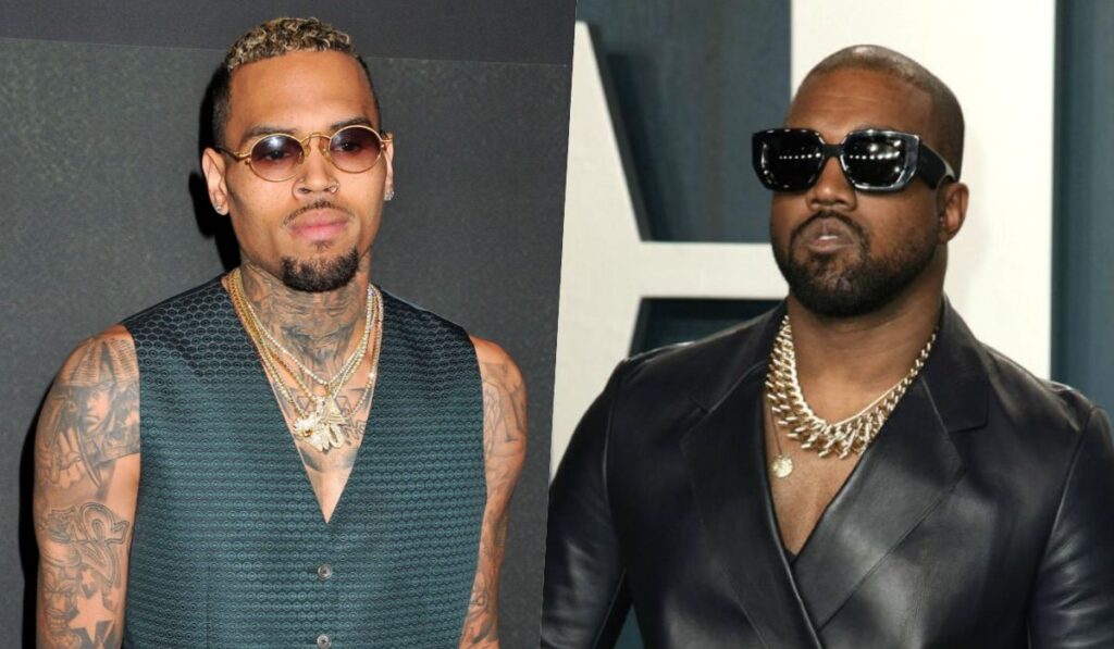 Chris Brown insulta a Kanye West "Kanye es una completa zorra"